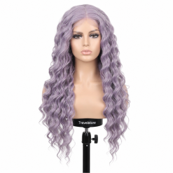 Travelstore Loose Deep Wave 13x6 Lace Front Wig — 20 Inch Dark Brown