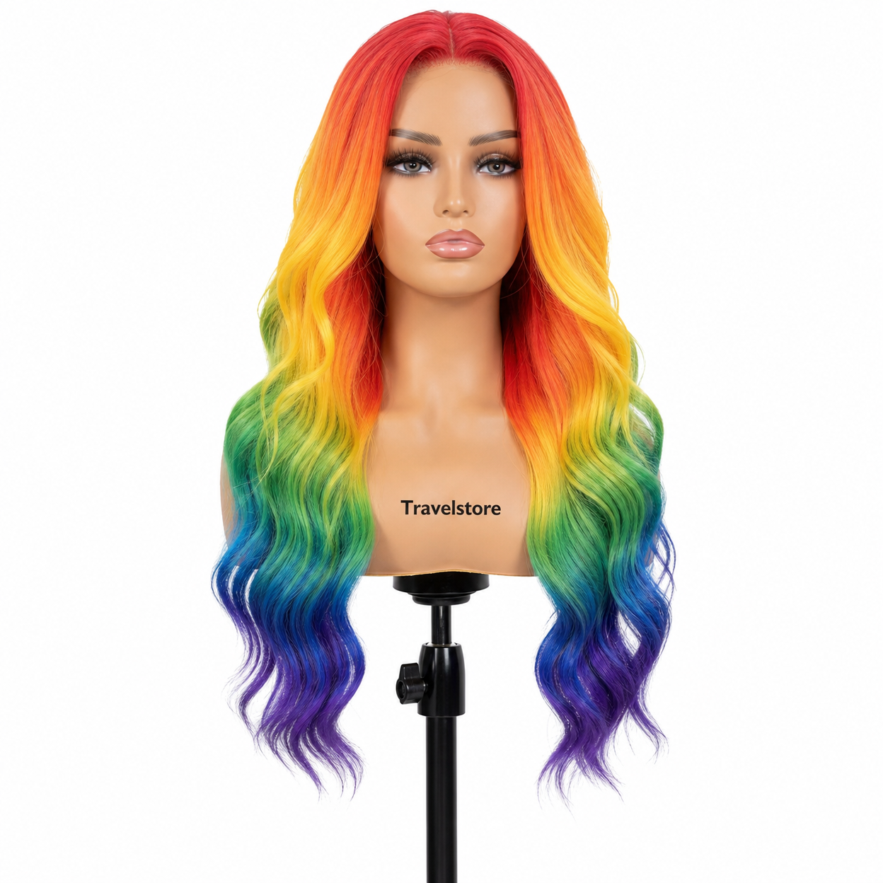 Travelstore Straight Human Hair Ponytail Extension — 22 Inch Clip-On