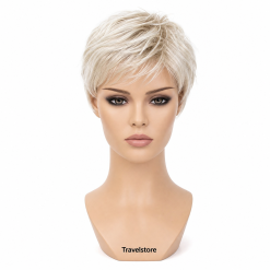 Travelstore Platinum Blonde 613 Lace Front Wig — 22 Inch Straight